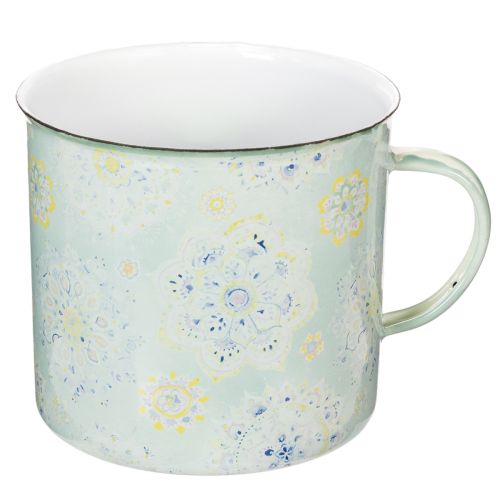 Decorative mug, plant pot,