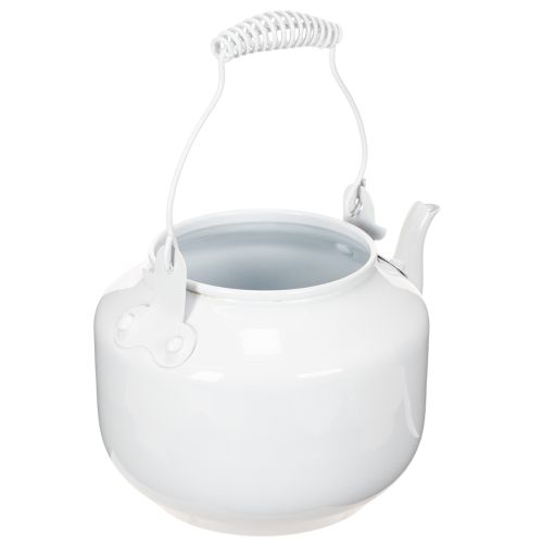 Decorative metal teapot with vintage look for flower arrangements | Floristik24.ie