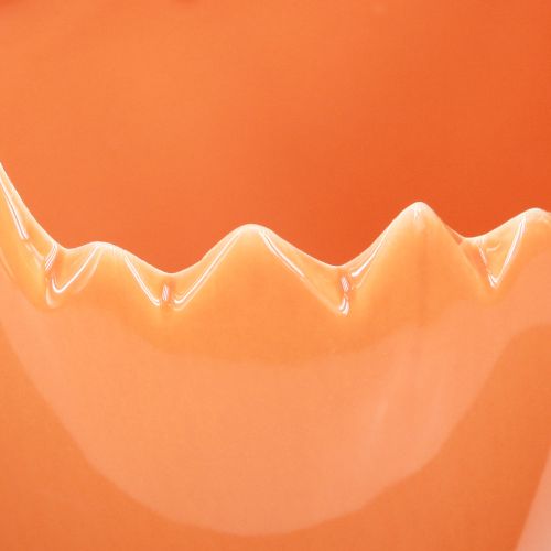 Product Decorative planter Easter colorful Easter eggs ceramic Ø11cm 4 pcs