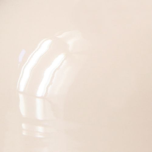 Product Decorative Vase Metal in Brown Cappuccino Enamel H25.5cm