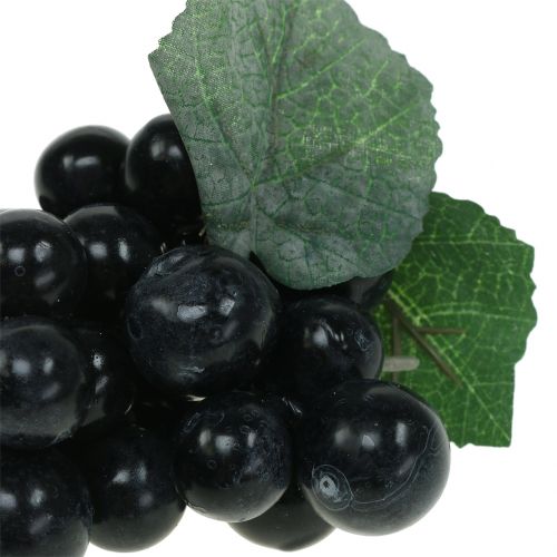 Product Decorative Black Grapes Artificial Fruit 18cm Decoration