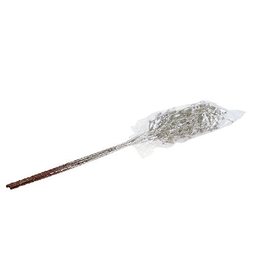 Floristik24 Decorative branch 75cm with mica 3pcs