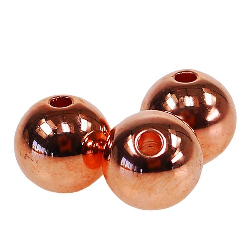 Product Decorative Beads Copper Metallic 14mm 35 pcs