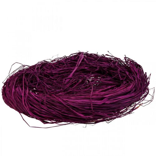 Product Decorative Bast for Crafting Natural Bast Raffia Violet 300g