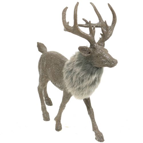 Reindeer gray 15cm x 7cm 2pcs