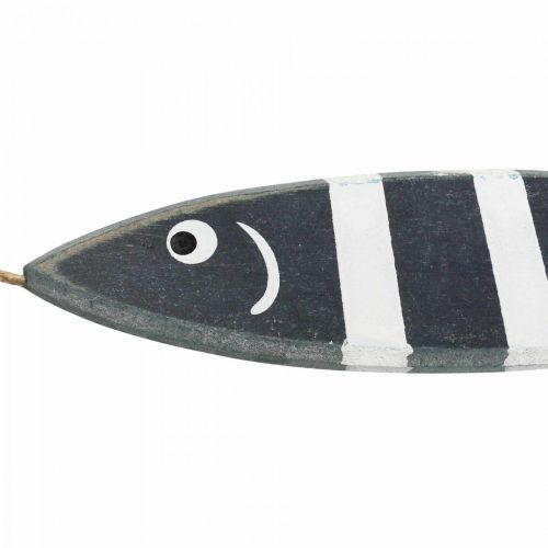 Floristik24 Deco fish to hang up, wooden fish deco L29cm 2pcs