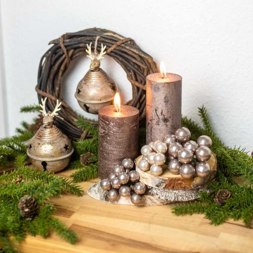 Floristik24 Decorative hanger artificial larch coniferous branches cones and berries 150cm