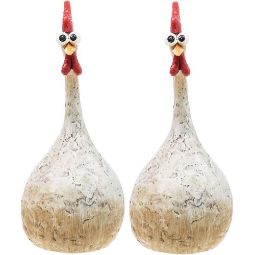 Product Decoration Chickens Decoration Figure Easter Decoration Chicken Funny H26cm