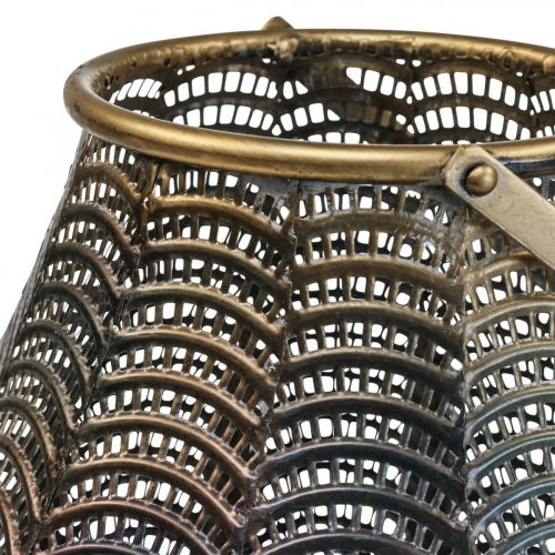 Floristik24 Decorative Lantern Lantern Candle Holder Metal Ø26cm H40.5cm