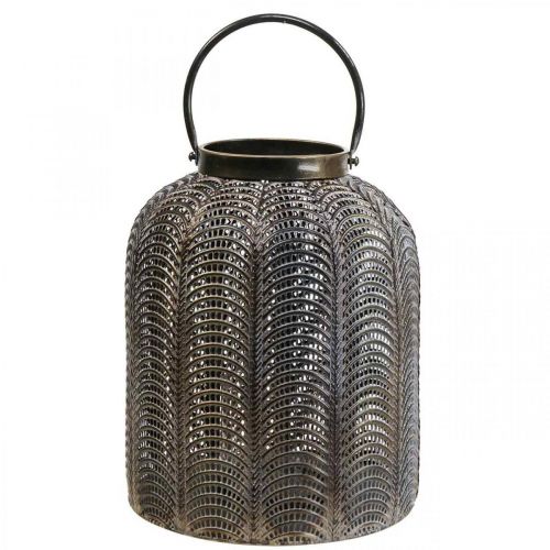 Decorative lantern lantern hanging metal decoration Ø25.5cm H43cm