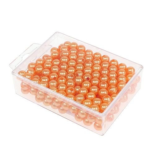 Product Decorative Beads Orange 8mm 250 pcs