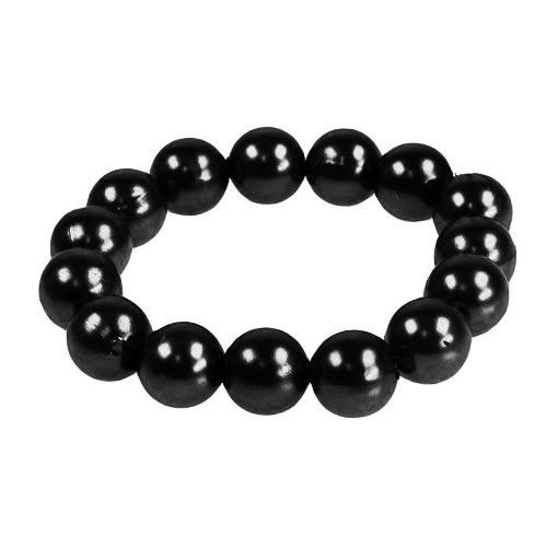 Floristik24 Decorative Beads Ø8mm Black 250 pcs