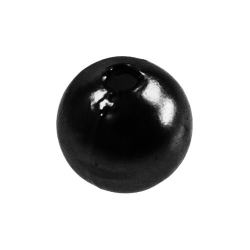 Product Decorative Beads Ø8mm Black 250 pcs