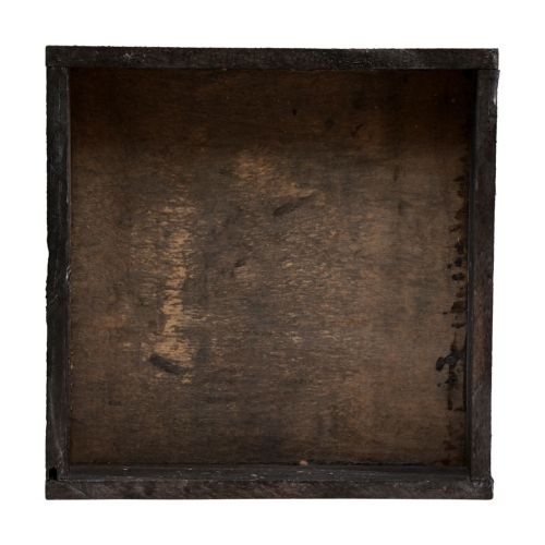 Floristik24 Decorative tray square wooden tray brown 20×20×3.5cm 2pcs