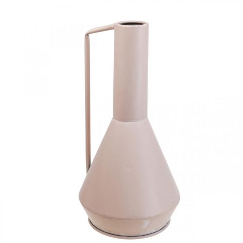 Decorative vase metal decorative jug light pink 19.5cm H38.5cm