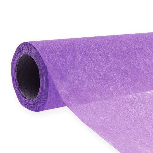Floristik24 Decorative fleece 60cm x 20m violet