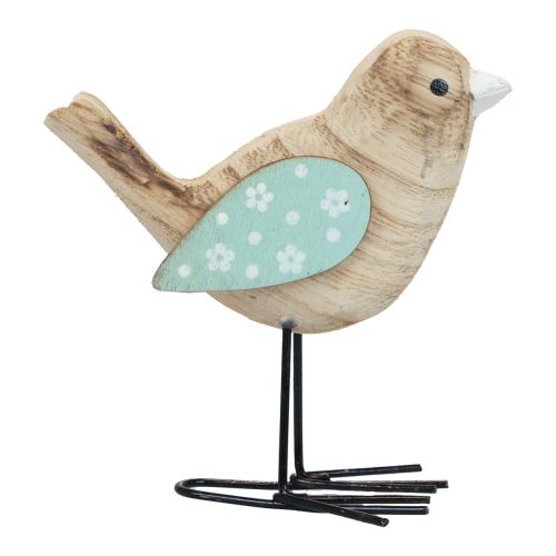 Floristik24 Decorative Birds Wooden Birds Table Decoration Spring Nature Colorful 12cm 3 Pcs