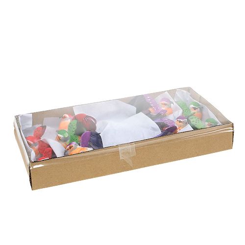 Floristik24 Decorative bird assorted 12cm 9pcs