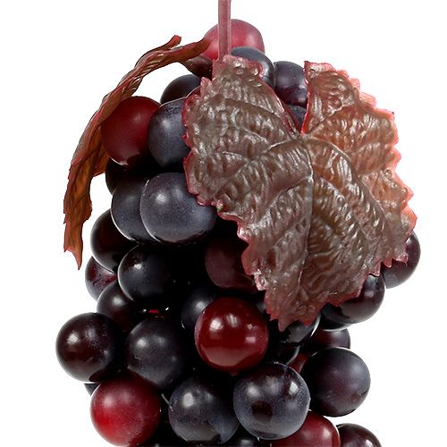 Floristik24 Decorative grapes dark red 22cm