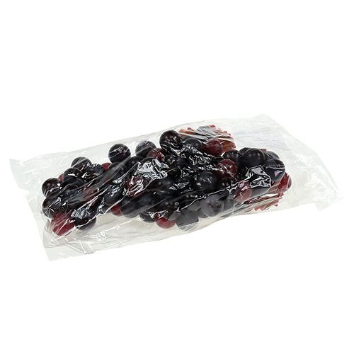 Floristik24 Decorative grapes dark red 22cm