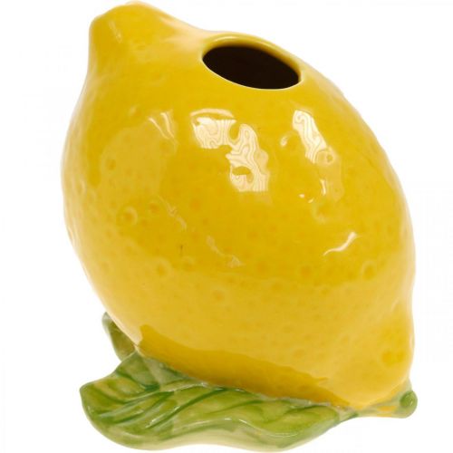 Floristik24.ie Flower Vase Deco Lemon Vase Ceramic Summer Decoration