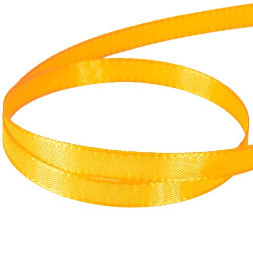 Product Decorative ribbon gift ribbon orange ribbon selvedge 8mm 50m