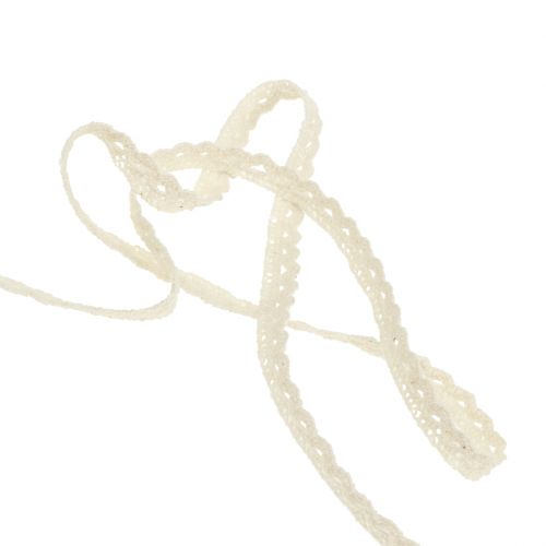 Product Decorative ribbon lace cream 9mm 20m