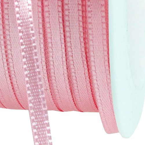 Product Gift ribbon satin ribbon decorative ribbon pastel pink 3mm 50m