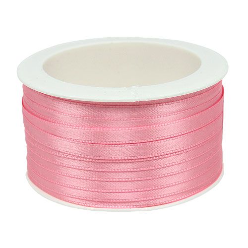Product Gift ribbon pink satin ribbon decorative ribbon 6mm × 50m