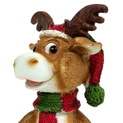 Floristik24 Decoration figure moose 16cm