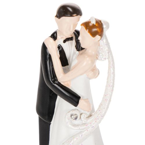 Decorative figurine of a wedding couple, 10.5cm | Floristik24.ie