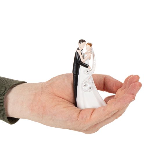 Decorative figurine of a wedding couple, 10.5cm | Floristik24.ie