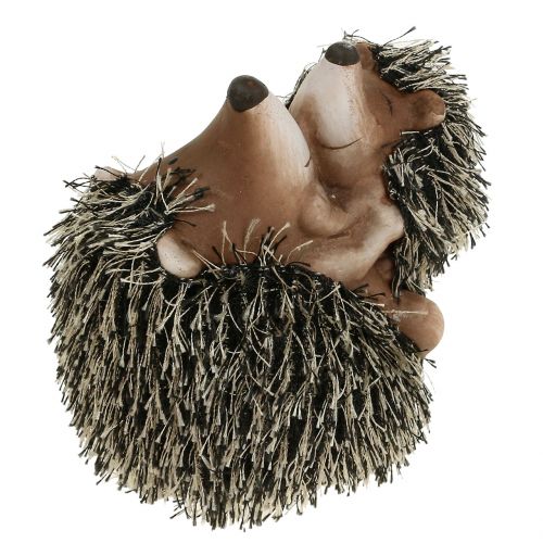Floristik24 Deco figure hedgehog with child 11.5cm 2pcs