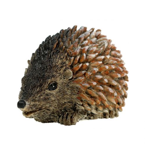 Floristik24 Decorative figure hedgehog brown 6.5cm