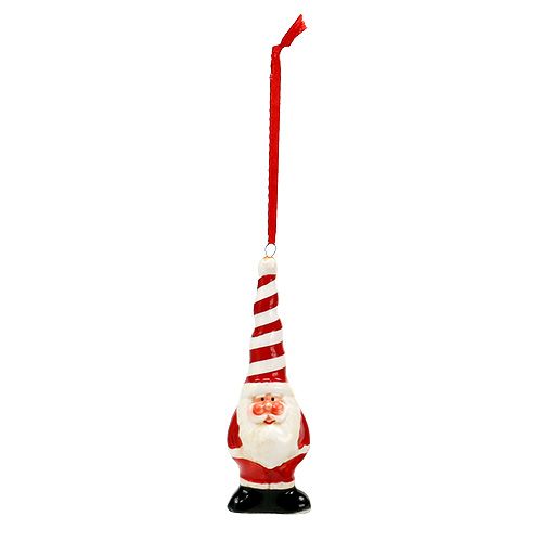 Decorative figure Santa to hang 11cm 1p