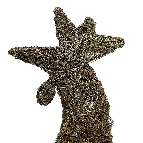 Product Decorative figure rooster made of vine natural 45cm