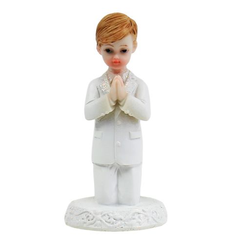Floristik24 Deco figure for communion boy 8.5cm