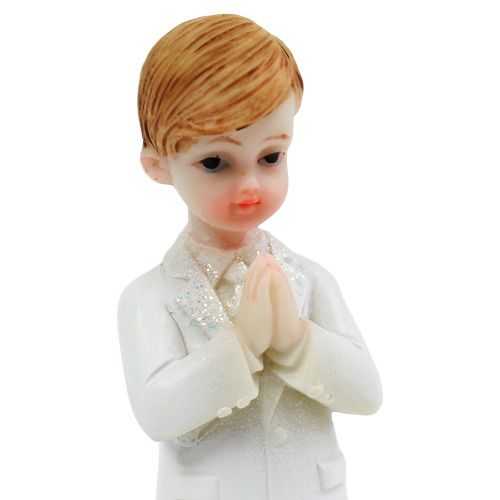 Floristik24 Deco figure for communion boy 8.5cm