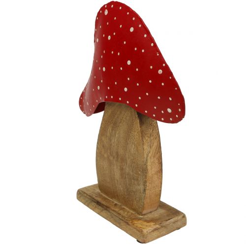 Floristik24 Decorative figure toadstool nature, red 25cm