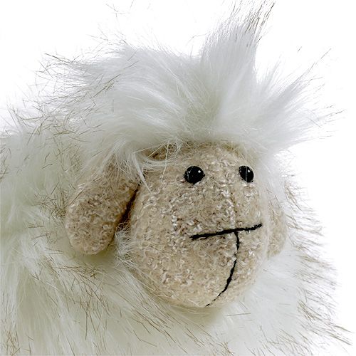Floristik24 Decorative figure sheep cream 21cm