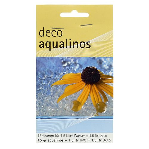 Floristik24 Deco gel Aqualinos 15g transparent