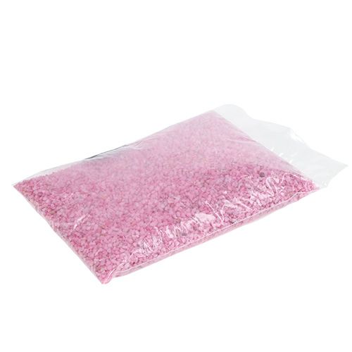 Product Decorative granules pink decorative stones 2mm - 3mm 2kg