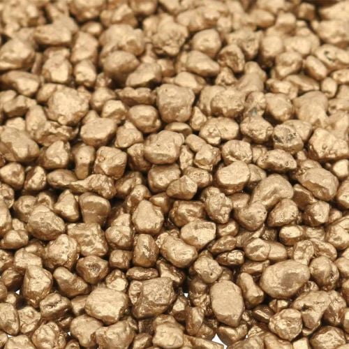 Deco granulate gold deco gravel 2-3mm 2kg