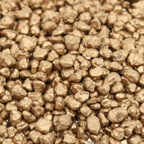 Floristik24 Decorative granules gold decorative gravel 2-3mm 2kg