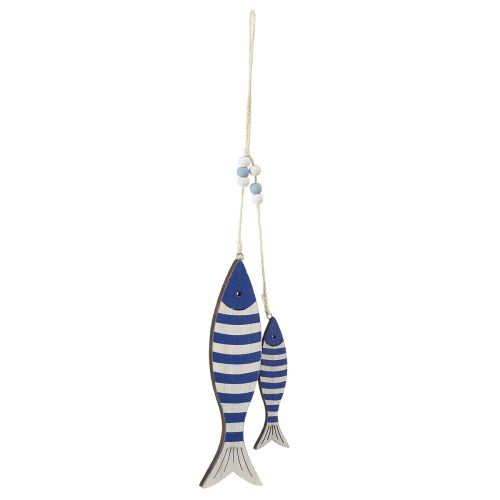 Floristik24 Decorative hanger wooden fish decorative strips 11.5/20cm set of 2