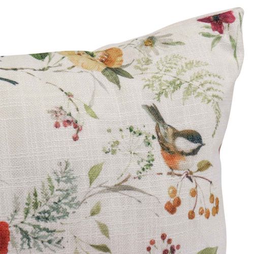 Product Decorative pillow summer decorative pillow with flowers/birds 37x37cm