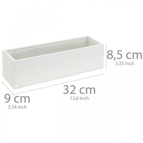 Floristik24 Decorative box for planting, planter, planter, wood decoration L32cm
