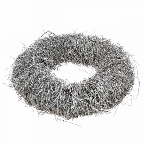 Floristik24 Decorative wreath nature, vine wreath, natural wreath Ø25cm white