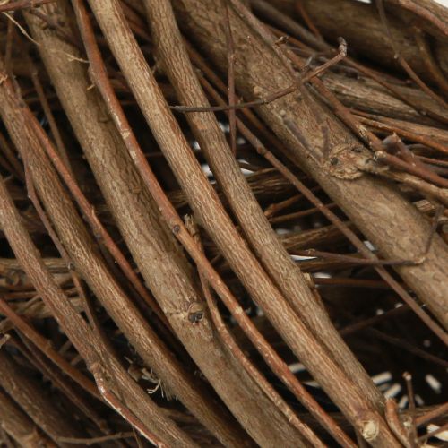 Product Decorative wreath natural elm branches Ø32cm–35cm H6.5cm 2pcs