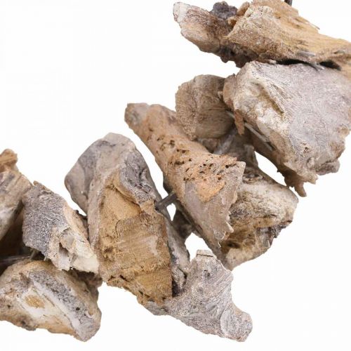 Floristik24 Decorative wreath natural wreath root wood deco nature white Ø26cm